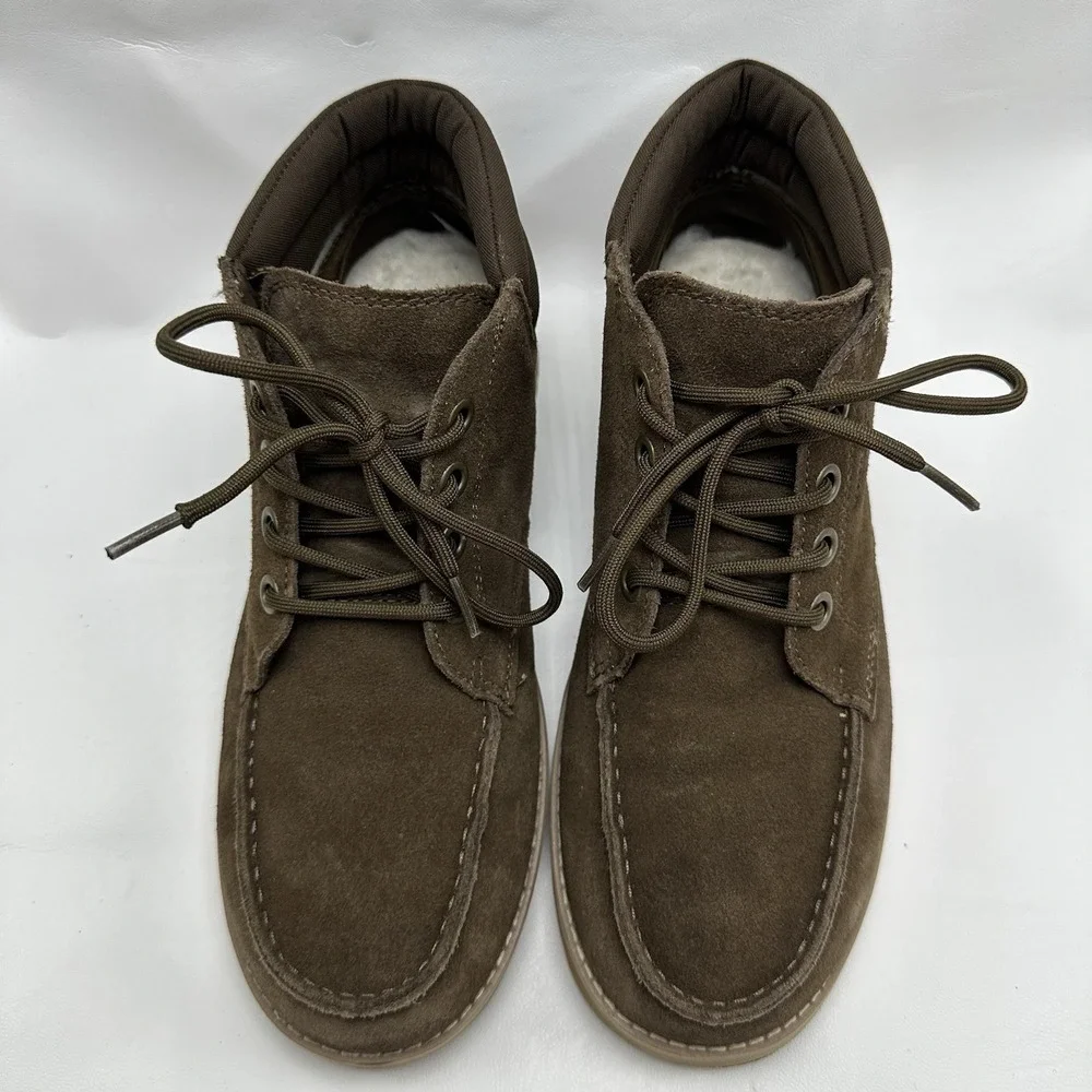 KOOLABURRA BY UGG Men's Braan Lace-Up Chukka Boots Dark Earth Size 9